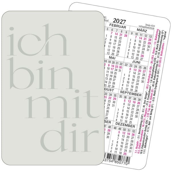Produktbild: Ich bin mir dir 2027