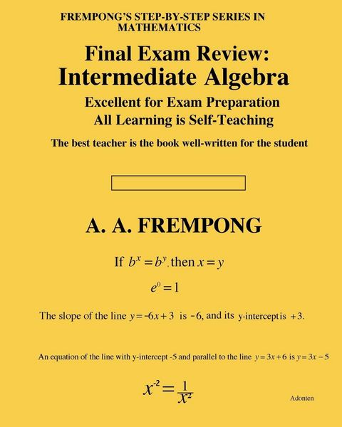 Produktbild: Final Exam Review