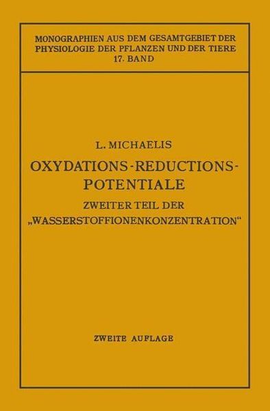 Produktbild: Oxydations-Reductions-Potentiale