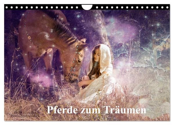 Produktbild: Pferde zum Tr&auml;umen (Wandkalender 2026 DIN A4 quer), CALVENDO Monatskalender