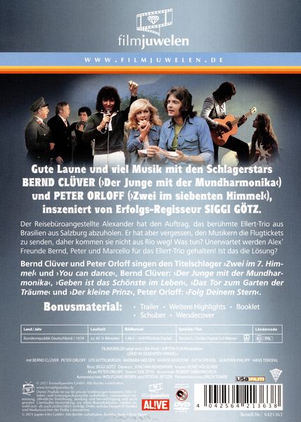 Produktbild: Zwei im siebenten Himmel (Zwei im 7. Himmel) (Filmjuwelen)