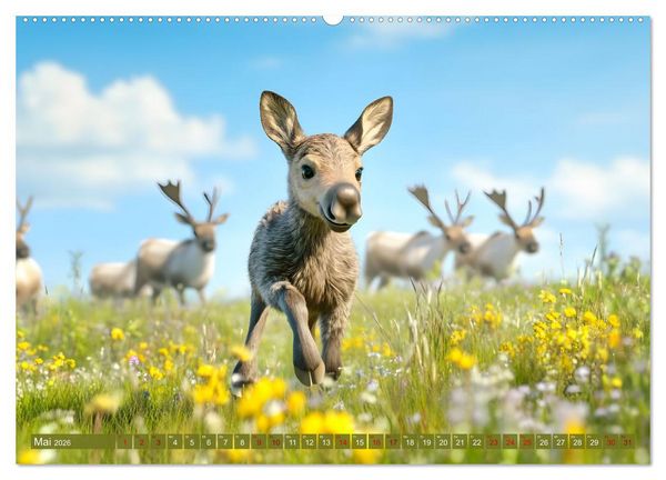 Produktbild: Emil und die Wunder der Natur (Wandkalender 2026 DIN A2 quer), CALVENDO Monatskalender