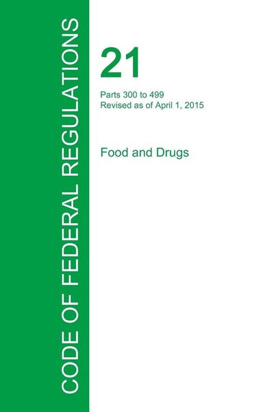 Produktbild: Code of Federal Regulations Title 21, Volume 5, April 1, 2015
