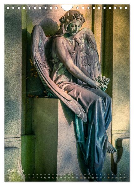 Produktbild: Die stillen Momente im Ohlsdorfer Friedhof (Wandkalender 2026 DIN A4 hoch), CALVENDO Monatskalender
