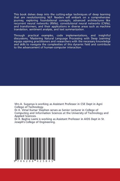 Produktbild: Mastering Natural Processing with Deep Learning
