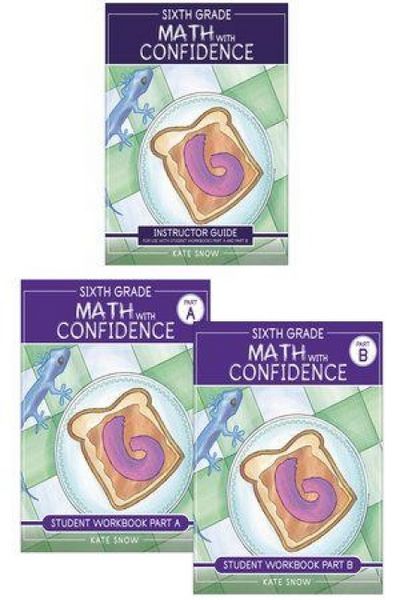Produktbild: Sixth Grade Math with Confidence Complete Bundle