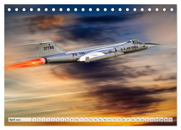 Produktbild: Modellflugzeuge in ACTION (Tischkalender 2026 DIN A5 quer), CALVENDO Monatskalender