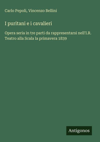 Produktbild: I puritani e i cavalieri