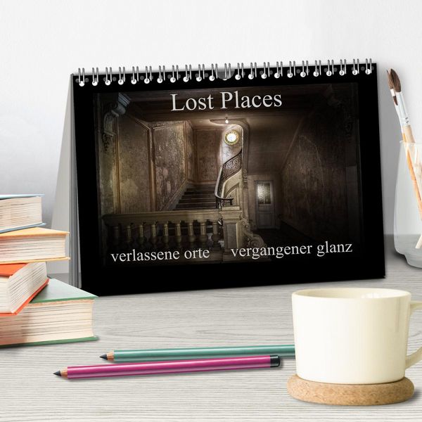 Produktbild: Lost Places - verlassene Orte vergangener Glanz (Tischkalender 2026 DIN A5 quer), CALVENDO Monatskalender