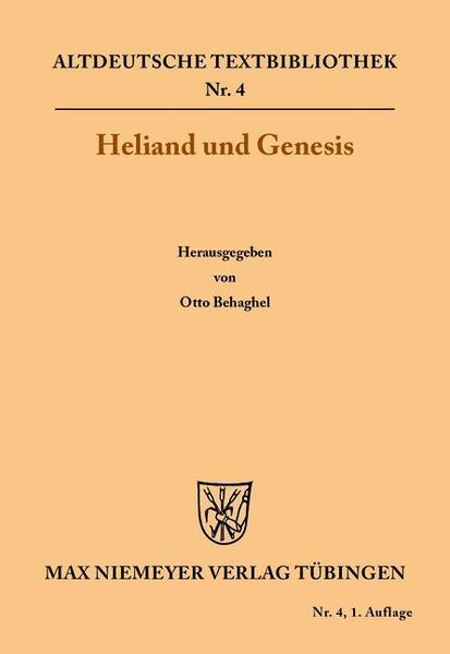 Produktbild: Heliand und Genesis