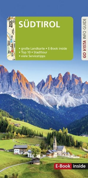 GO VISTA: Reiseführer Südtirol, Paperback von Manuela Blisse,Uwe Lehmann, Vista Point, 978-3-96141-745-2