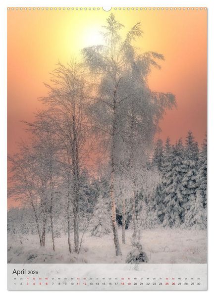 Produktbild: Winter Spaziergang (Wandkalender 2026 DIN A2 hoch), CALVENDO Monatskalender