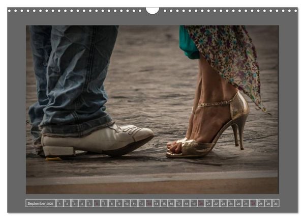 Produktbild: Tango feet (Wandkalender 2026 DIN A3 quer), CALVENDO Monatskalender