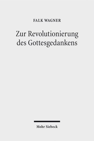 Produktbild: Zur Revolutionierung des Gottesgedankens