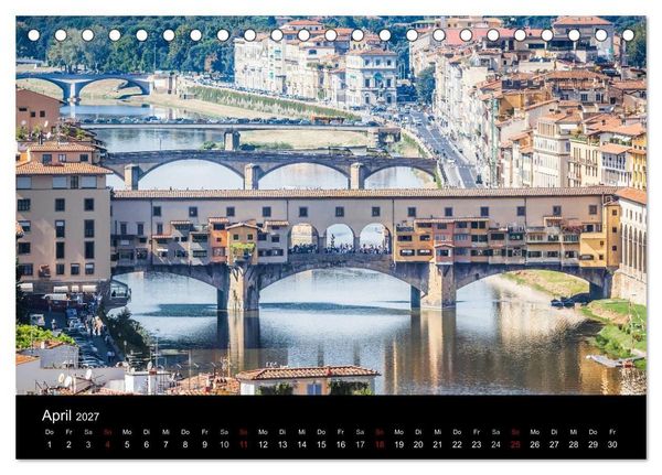 Produktbild: Florenz (Tischkalender 2027 DIN A5 quer), CALVENDO Monatskalender