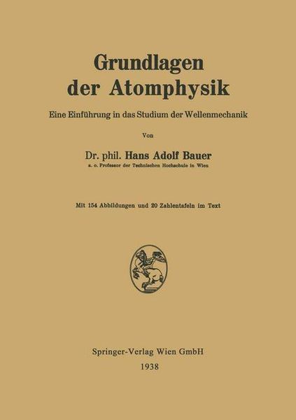 Produktbild: Grundlagen der Atomphysik