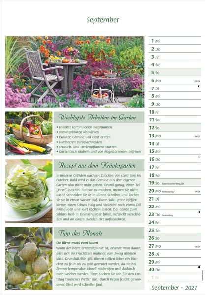Produktbild: Das Gartenjahr 2027