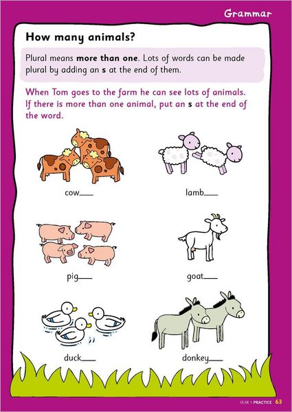 Produktbild: National Curriculum English Practice Book for Year 1