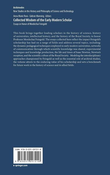 Produktbild: Collected Wisdom of the Early Modern Scholar