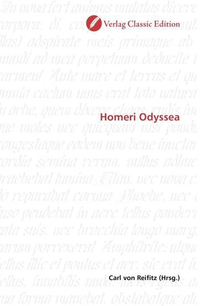 Homeri Odyssea, Taschenbuch von Carl Reifitz, Classic Edition, 9783869323695