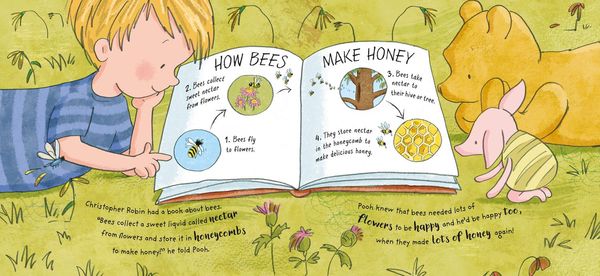 Produktbild: WINNIE-THE-POOH HELPS BEES PB