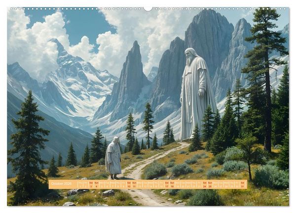 Produktbild: A Year of the Uncanny (Wall Calendar 2026 DIN A2 landscape), CALVENDO 12 Month Wall Calendar