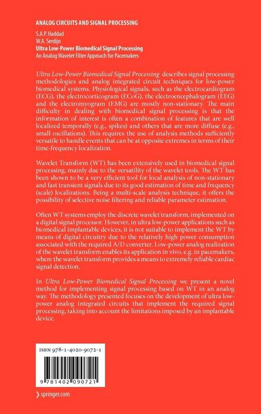 Produktbild: Ultra Low-Power Biomedical Signal Processing