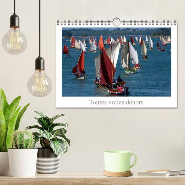 Produktbild: Toutes voiles dehors (Calendrier mural 2026 DIN A4 vertical), CALVENDO calendrier mensuel