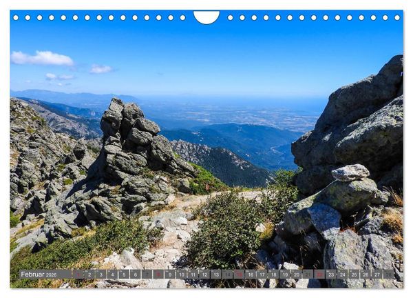 Produktbild: Weitwandern auf Korsika GR 20 (Wandkalender 2026 DIN A4 quer), CALVENDO Monatskalender