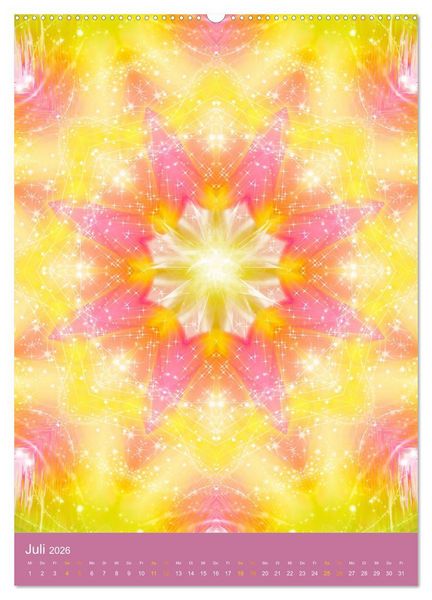 Produktbild: Lichtvolle Mandalas (Wandkalender 2026 DIN A2 hoch), CALVENDO Monatskalender