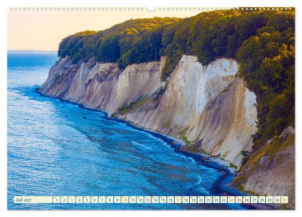 Produktbild: Insel R&uuml;gen - Malerische Kreidek&uuml;ste (hochwertiger Premium Wandkalender 2027 DIN A2 quer), Kunstdruck in Hochglanz