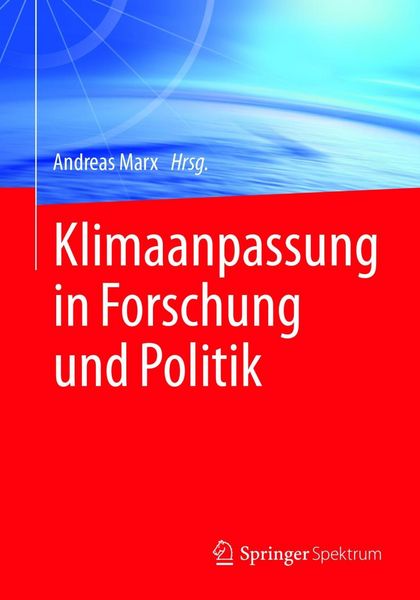 Produktbild: Klimaanpassung in Forschung und Politik