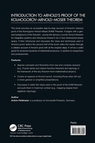 Produktbild: Introduction to Arnold's Proof of the Kolmogorov-Arnold-Moser Theorem