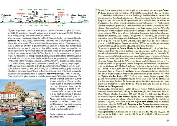 Produktbild: Chemin de St-Jacques - Camino del Norte (Rother Guide de randonn&eacute;es)