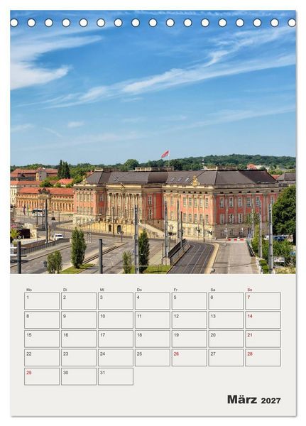 Produktbild: Potsdam in Farbe (Tischkalender 2027 DIN A5 hoch), CALVENDO Monatskalender