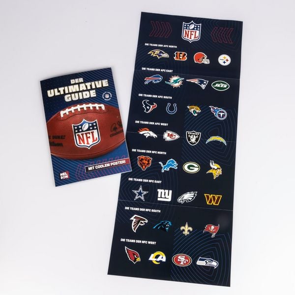 Produktbild: NFL &ndash; Der ultimative Guide: Die wichtigsten Infos, Regeln und Fakten &uuml;ber American Football und die National Football League