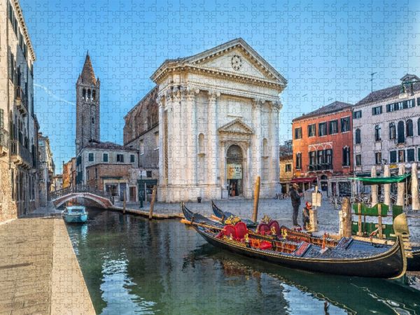Produktbild: CALVENDO Puzzle Venedig | 1000 Teile Lege-Gr&ouml;&szlig;e 64x48cm Foto-Puzzle f&uuml;r gl&uuml;ckliche Stunden