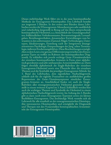 Produktbild: Lehrbuch der Enneagramm-Hom&ouml;opathie
