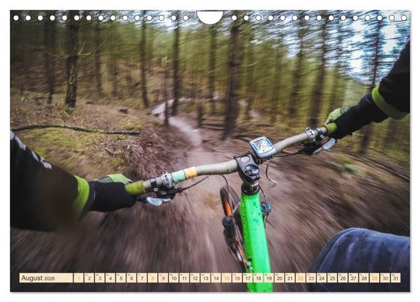 Produktbild: Mountainbike extrem (Wandkalender 2026 DIN A4 quer), CALVENDO Monatskalender