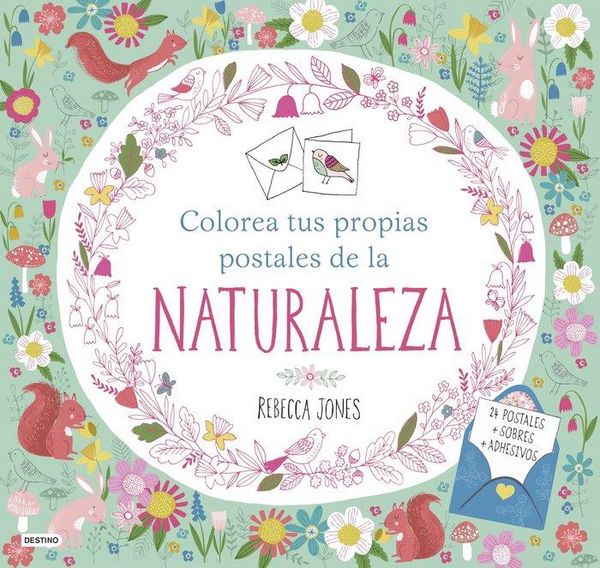Produktbild: Colorea tus propias postales de la naturaleza