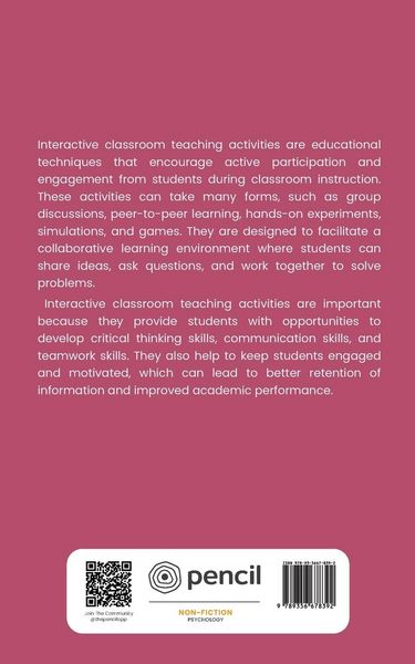 Produktbild: 101 Interactive Classroom Teaching Activities