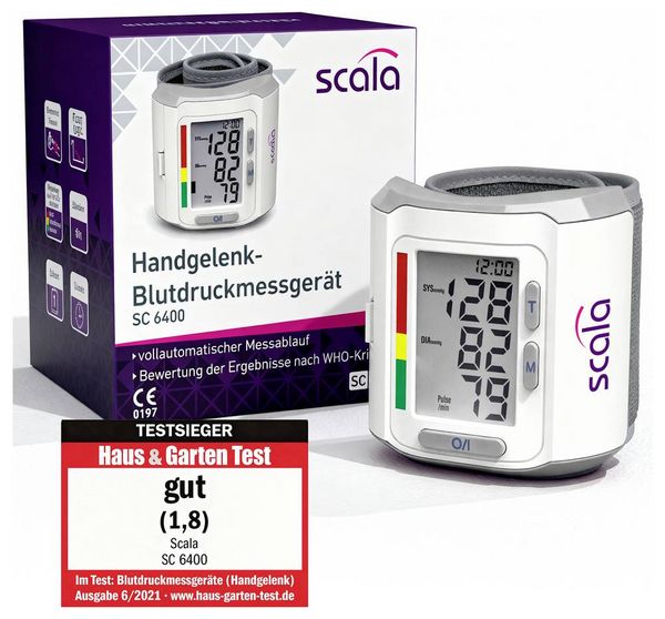 Produktbild: Scala SC 6400 Handgelenk Blutdruckmessger&auml;t 2187