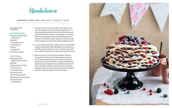 Produktbild: Schlank mit Kuchen, Torten und Geb&auml;ck