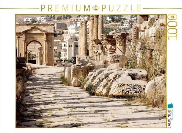 CALVENDO Puzzle Cardo Maximus in Jerash | 1000 Teile Lege-Größe 64x48cm Foto-Puzzle für glückliche Stunden