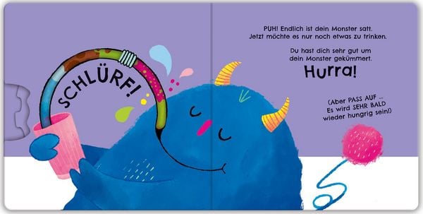 Produktbild: Dreh-das-Rad-Buch: F&uuml;ttere dein Monster