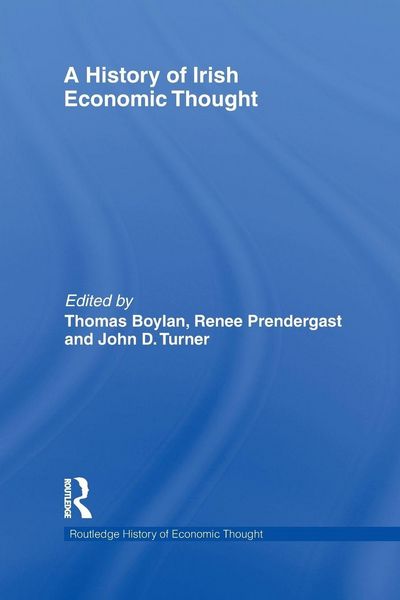 Produktbild: A History of Irish Economic Thought