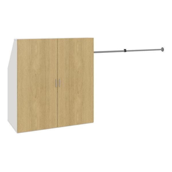 Produktbild: Dachschr&auml;gen Kleiderschrank mit Stange Dacho L