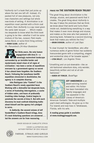Produktbild: Vandermeer, J: Authority
