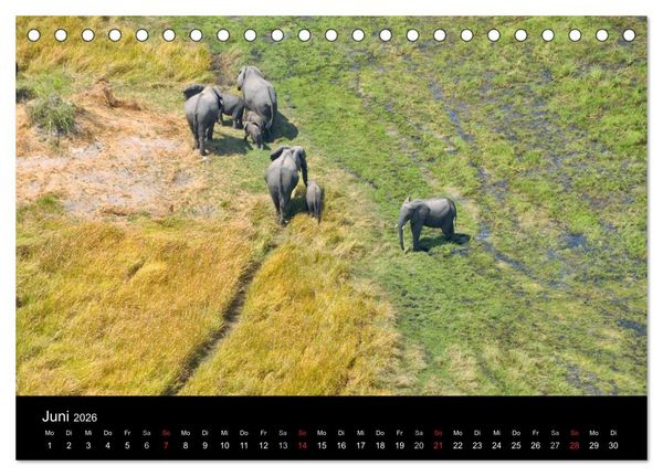 Produktbild: Afrika (Tischkalender 2026 DIN A5 quer), CALVENDO Monatskalender