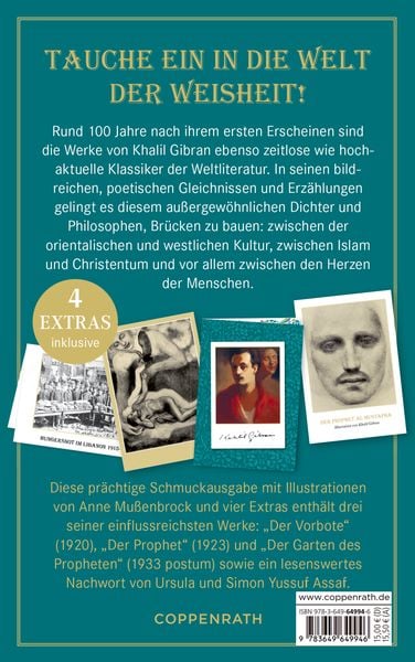 Produktbild: Mini-Schmuckausgabe: Khalil Gibran, Der Prophet